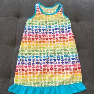 HULA STAR Rainbow Icons Coverup - sz 6